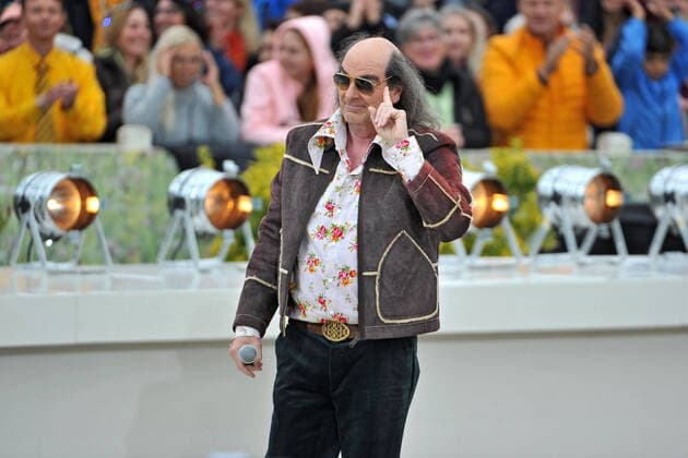 Entertainment Themen der Woche KW38 Entertainment Bilder des Tages ZDF - Fernsehgarten. Sänger Guildo Horn während der ZDF - Unterhaltungsshow Fernsehgarten am 25.09.2022 in Mainz. 20220925MWI43089