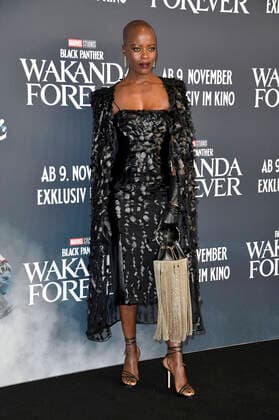 Bilder des Jahres 2022, Entertainment 11 November Entertainment Themen der Woche KW45 Florence Kasumba beim Screening des Kinofilms Black Panther: Wakanda Forever im UCI Luxe Mercedes Platz. Berlin, 07.11.2022