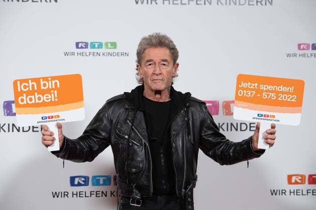 Bilder des Jahres 2022, Entertainment 11 November Entertainment Themen der Woche KW46 Entertainment Bilder des Tages Peter MAFFAY, Saenger, 27. RTL Spendenmarathon Wir helfen Kindern , Fernsehen, 17.-18.11.2022.