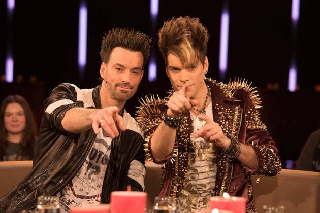 Bilder des Jahres 2022, Entertainment 12 Dezember Entertainment Themen der Woche KW49 Entertainment Bilder des Tages Ehrlich Brothers, Andreas Ehrlich und Christian Ehrlich zu Gast in der NDR Talkshow am 9.12.2022 in Hamburg NDR Talk Show am 9.12.2022 in Hamburg