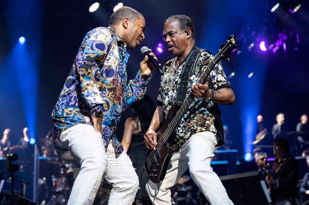 Bilder des Jahres 2022, Entertainment 12 Dezember Entertainment Themen der Woche KW50 Entertainment Bilder des Tages Kool & The Gang live bei der Night of the Proms 2022 in der Messehalle. Erfurt, 13.12.2022