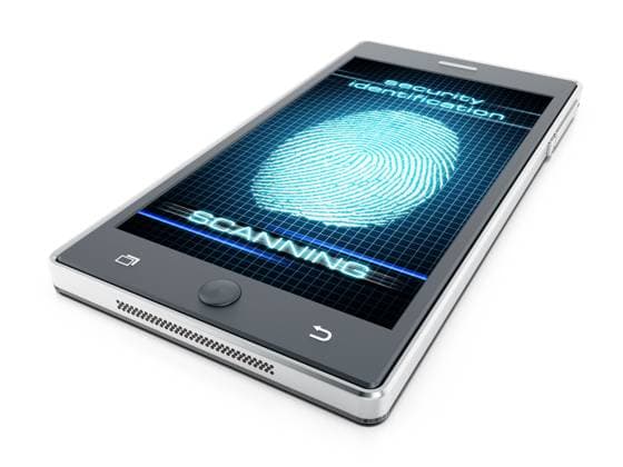 Smart phone fingerprint authentication Smart phone fingerprint authentication concept Copyright: xZoonar.com CigdemxSimsekx 16213520