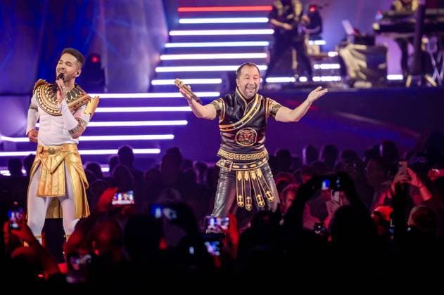 Bilder des Jahres 2023, Entertainment 01 Januar Entertainment Themen der Woche KW02 Entertainment Bilder des Tages Rust DJ BoBo - EVOLUT30N Tour, WELTPREMIERE DJ BOBO KONZERT EVOLUT30N , 13.01.2023 DJ BoBo (Rene Peter Baumann) in bester Laune in seinem Element GER , DJ BoBo - EVOLUT30N Tour, WELTPREMIERE DJ BOBO KONZERT EVOLUT30N , 13.01.2023 Copyright: xSandyxDinkelackerx EP_SDR
