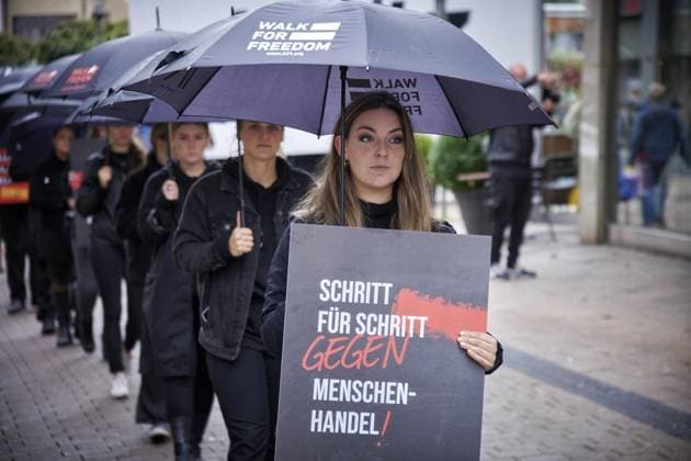 Walk for freedom Copyright: DirkxA.xFriedrich