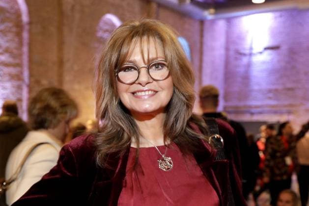 Maren Gilzer bei der Marcel Ostertag Show am 17.01.2023 im Rahmen der Fashion Week in Berlin Fashionweek Berlin 2023 - Marcel Ostertag Show