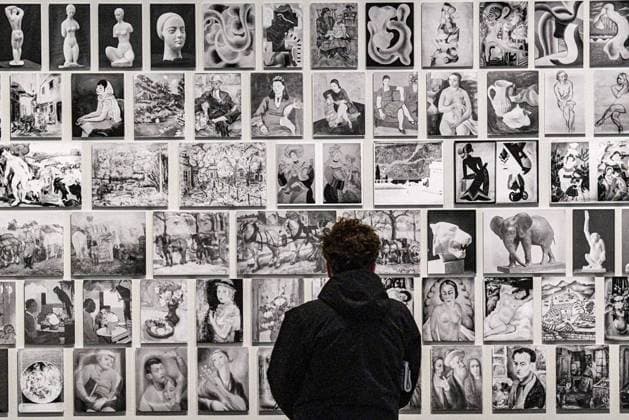 Bilder des Jahres 2023, Entertainment 01 Januar Entertainment Themen der Woche KW04 Entertainment Bilder des Tages Ausstellung Paris MagnÃ tique 1905 1940 im Jüdisches Museum Copyright: MaurizioxGambarini