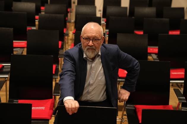Herfried Münkler GER, Berlin,20230107, Vortrag von der Friedrich Naumann Stiftung mit Prof. Dr. Herfried Münkler,deutscher Politikwissenschaftler mit dem Schwerpunkt politische Theorie und Ideengeschichte, er lehrte als emeritierter Professor an der Humboldt Universität, Mitglied der Berlin Brandenburgischen Akademie der Wissenschaften,