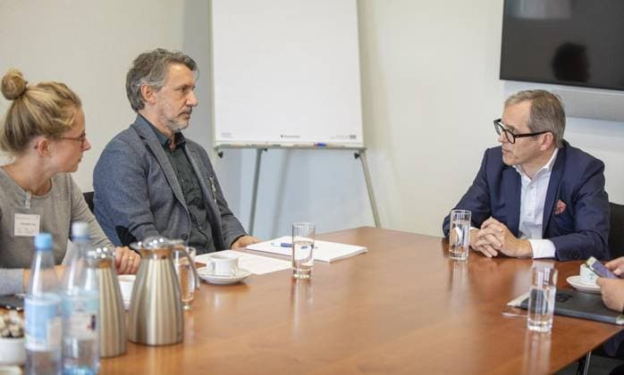 Mülheim - Interview mit Tengelmann-Chef Christian Haub über den Sozialplan für die Zentrale Copyright: LarsxHeidrich