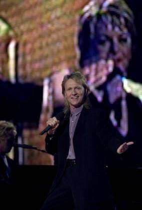 SCANPIX SWEDEN, 2000 05 13 General rehearsal for the Eurovision Song Contest, which takes place tonight at Globen in Stockholm In the picture, Irelands entry, Millennum of love, performed by Eamon Toal x71420x  Copyright: xFredrikxSandberg TTx 71420