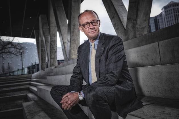 Bilder des Jahres 2023, News 03 März News Themen der Woche KW10 News Bilder des Tages Interview - Friedrich Merz Copyright: JakobxStudnar
