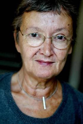 STOCKHOLM 030602 Austrian author Christine Nöstlinger is one of two recipients of the first Astrid Lindgren Prize STOCKHOLM Sweden x1070x  Copyright: xJESSICAxGOWx ALMA-PRISET 2003