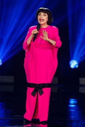 Bilder des Jahres 2023, Entertainment 03 März Entertainment Themen der Woche KW13 Entertainment Bilder des Tages Die Beatrice Egli Show Mireille Mathieu bei der TV Aufzeichnung Die Beatrice Egli Show am 28.03.2023 im Studio H in Adlershof-Berlin. Copyright: xEventpressxKochanx