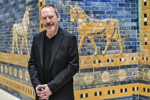 Bilder des Jahres 2023, Entertainment 04 April Entertainment Themen der Woche KW14 Entertainment Bilder des Tages Ausstellung und Lichtinstallation Liam Gillick. Filtered Time im Pergamonmuseum Copyright: MaurizioxGambarini
