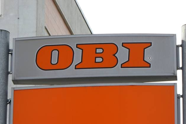 OBI Logo Schriftzug Heimwerkermarkt home improvement OBI Logo Schriftzug Heimwerkermarkt home improvement