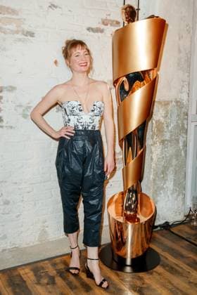Bilder des Jahres 2023, Entertainment 04 April Entertainment Themen der Woche KW16 Entertainment Bilder des Tages Nominiertenabend des Deutschen Filmpreises Lola 2023 Leonie Benesch beim Nominiertenabend des Deutschen Filmpreises Lola 2023 in der Fabrik 23 am 22.04.2023 in Berlin. Copyright: xEventpressxKochanx