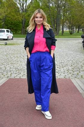 Bilder des Jahres 2023, Entertainment 04 April Entertainment Themen der Woche KW17 Entertainment Bilder des Tages Kim Fisher bei 50 JAHRE ZIEGLER FILM im Tipi am Kanzleramt in Berlin am 27.04.2023
