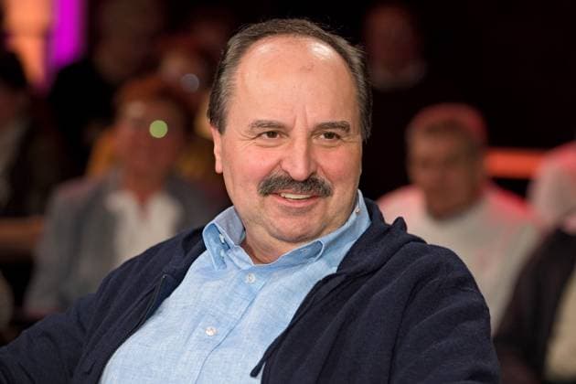 MDR - Riverboat. Fernsehkoch Johann Lafer anläßlich der Aufzeichnung der MDR - Talkshow Riverboat am 28.04.2023 in der Mediacity Leipzig. 20230428ADO0030