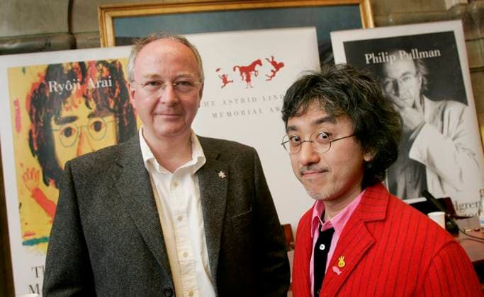 STOCKHOLM 0500523 This year, the worlds largest childrens and young peoples literature prize will be awarded for the third time This years recipients, the Japanese illustrator RyÃ ji Arai and the British author Philip Pullman, held a press conference on Monday ahead of the award ceremony for the Astrid Lindgren Memorial Literature Prize Photo J  Copyright: xJONASxEKSTRÖMERx ALMA-PRISET 2005