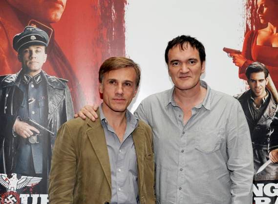 STOCKHOLM 20090720 The film director Quentin Tarantino is in Sweden for the seventh time This time in connection with the gala premiere of the film Inglourious Basterds where Christoph Waltz, left, plays one of the roles Photo Britta Pedersen SCANPIX code 200 STOCKHOLM SWEDEN x200x  Copyright: xBRITTAxPEDERSENx xTTx WALTZ - TARANTINO