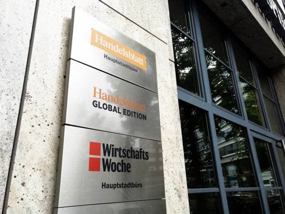 Hauptstadtbüro von Handelsblatt und Wirtschaftswoche (WiWo) in Berlin, Deutschland Das Handelsblatt ist eine deutsche Tageszeitung, die WiWo ein Wirtschaftsmagazin. Beide werden von der Düsseldorfer Handelsblatt Media Group publiziert, die ihrerseits zur DvH Medien gehört am 02.09.2020 Copyright: xdtsxNachrichtenagenturx dts_14974