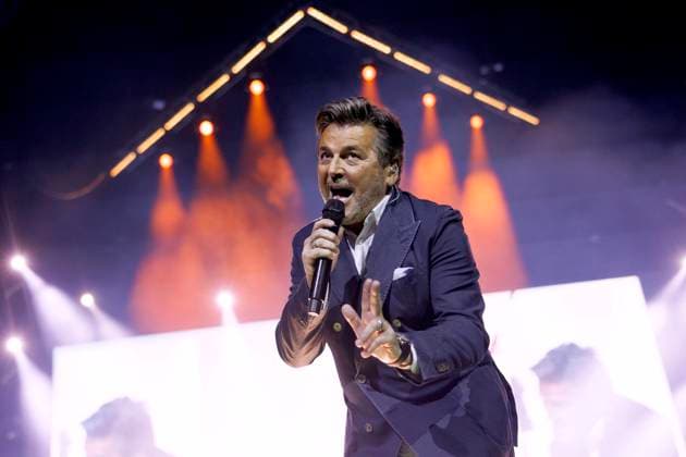 Bilder des Jahres 2023, Entertainment 05 Mai Entertainment Themen der Woche KW19 Entertainment Bilder des Tages Sänger Thomas Anders bei dem Konzert Die Schlagernacht des Jahres 2023 - Das Original (Semmel Concerts) in der Lanxess-Arena. Köln, 13.05.2023 NRW Deutschland Copyright: xChristophxHardtx