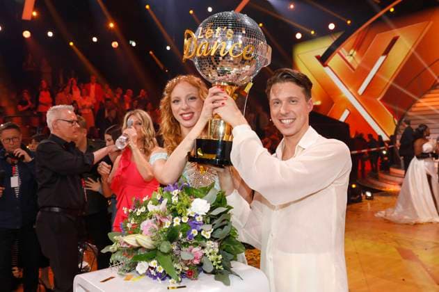 Bilder des Jahres 2023, Entertainment 05 Mai Entertainment Themen der Woche KW20 Anna Ermakova und Valentin Lusin beim Finale der 16. Staffel der RTL-Tanzshow Let s Dance im MMC Coloneum. Köln, 19.052023