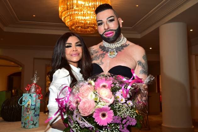 Bilder des Jahres 2023, Entertainment 05 Mai Entertainment Themen der Woche KW22 Harald Glööckler feiert seinen 58. Geburtstag Kader Loth, Star Designer Harald Glööckler feiert seinen 58. Geburtstag mit Freunden im Hotel Adlon Kempinski Berlin in Berlin am 30.05.2023