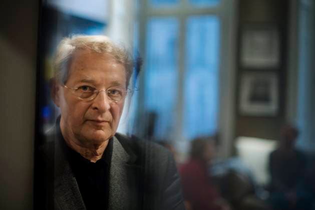 STOCKHOLM 20131127 Hungarian author Peter Nadas in Sweden to talk about his trilogy Parallel Stories STOCKHOLM SWEDEN x11370x  Copyright: xVilhelmxStokstadx xTTx PETER NÃ?DAS