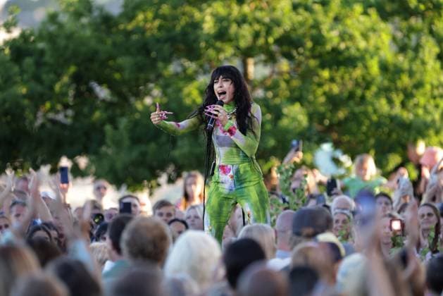 STOCKHOLM 20230627 Loreen performs during the premiere of Allsang pa Skansen on Tuesday evening Photo Magnus Andersson TT code 11930 Stockholm Sweden x11930x  Copyright: xMagnusxAndersson TTx ALLSANG PA SKANSEN TTABB0000000000196869