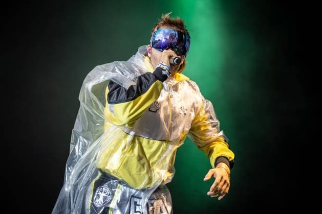 Bilder des Jahres 2023, Entertainment 07 Juli Entertainment Themen der Woche KW30 Stuttgart, HipHop Open 2023, 28.07.2023 Der deutsche Rapper Ski Aggu auf dem HipHop Open in Stuttgart. Copyright: xDennisxDuddek xEibnerxPressefotox EP_DDK