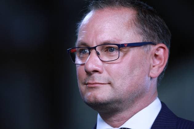 Magdeburg, Sachsen-Anhalt, Deutschland, 29.07.2023: AfD-Parteichef Tino Chrupalla auf AfD-Bundesparteitag Copyright: xdtsxNachrichtenagenturx dts_20898