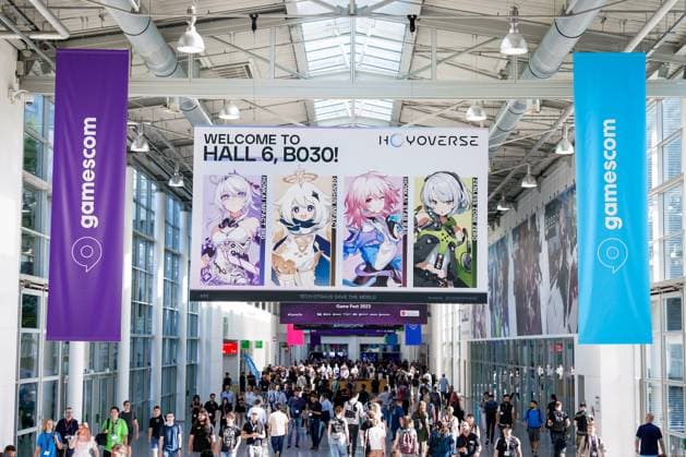 Bilder des Jahres 2023, News 08 August News Themen der Woche KW34 Eroeffnungstag der Gamescom in Koeln der weltweit groesste Messe fuer Computer- und Videospiele Impressionen vom Eroeffnungstag der Gamescom in Koeln der weltweit groesste Messe fuer Computer- und Videospiele, Koeln, 23.08.2023 Koeln Nordrhein-Westfalen Deutschland
