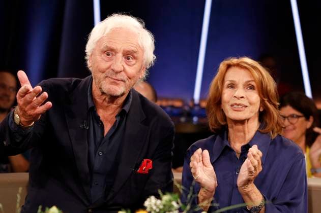 Günther Maria Halmer bei der Aufzeichnung der NDR Talk Show im NDR Fernsehstudio Lokstedt. Hamburg, 15.09.2023
