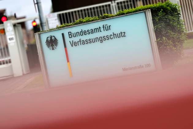 Das Bundesamt für Verfassungsschutz (BfV) in Chorweiler. Zwischen Verfassungsschutz-Chef Thomas Haldenwang und der Partei AfD schwelt eine Art Dauerfehde. Immer wieder erklärt der Präsident des Bundesamts für Verfassungsschutz die Partei zur Gefahr für die Demokratie. (Themenbild, Symbolbild) Köln, 13.09.2023 NRW Deutschland Copyright: xChristophxHardtx