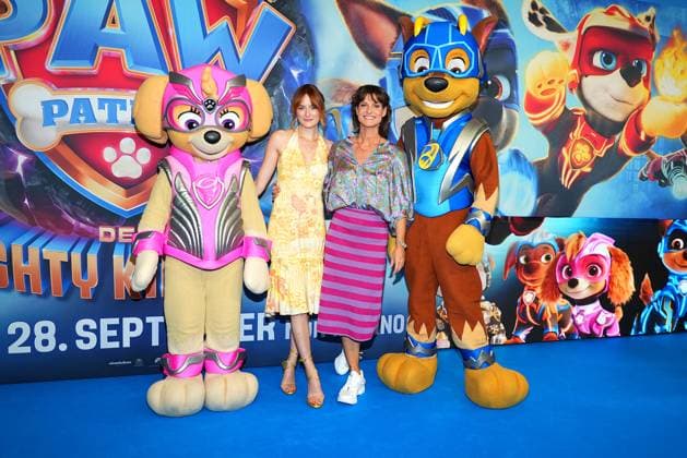 Bilder des Jahres 2023, Entertainment 09 September Entertainment Themen der Woche KW38 Entertainment Bilder des Tages Lea van Acken und Marlene Lufen bei der PAW Patrol: Der Mighty Kinofilm Premiere am 23.09.2023 in Berlin Paw Patrol: Der Mighty Kinofilm Premiere in Berlin