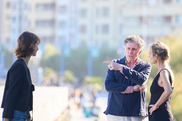 September 30, 2023, Madrid, Madrid, Spain: Sandrine Bonnaire, Gabriel Byrne attended Dance First Photocall during 71st San Sebastian International Film Festival at Kursaal Palace on September 30, 2023 in Donostia San Sebastian, Spain Madrid Spain - ZUMAg15_ 20230930_zaf_g15_013 Copyright: xJackxAbuinx