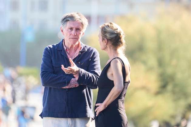 September 30, 2023, Madrid, Madrid, Spain: Sandrine Bonnaire, Gabriel Byrne attended Dance First Photocall during 71st San Sebastian International Film Festival at Kursaal Palace on September 30, 2023 in Donostia San Sebastian, Spain Madrid Spain - ZUMAg15_ 20230930_zaf_g15_014 Copyright: xJackxAbuinx