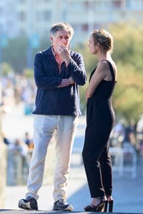 September 30, 2023, Madrid, Madrid, Spain: Sandrine Bonnaire, Gabriel Byrne attended Dance First Photocall during 71st San Sebastian International Film Festival at Kursaal Palace on September 30, 2023 in Donostia San Sebastian, Spain Madrid Spain - ZUMAg15_ 20230930_zaf_g15_018 Copyright: xJackxAbuinx