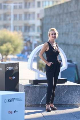 September 30, 2023, Madrid, Madrid, Spain: Sandrine Bonnaire attended Dance First Photocall during 71st San Sebastian International Film Festival at Kursaal Palace on September 30, 2023 in Donostia San Sebastian, Spain Madrid Spain - ZUMAg15_ 20230930_zaf_g15_039 Copyright: xJackxAbuinx
