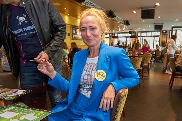 Eva Mona Rodekirchen - Family Launch, Unterhaltung und Lecker Essen im Hard Rock Cafe Berlin am 15.10.2023. Family Launch im Hard Rock Cafe Berlin