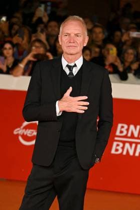 Foto IPP Gioia Botteghi Roma 23 10 2023 Festa del cinema di Roma 2023 red carpetdel film Posso entrare? An ode to Naples nella foto: Sting - Gordon Matthew Thomas Sumner - Italy Photo Press - World Copyright