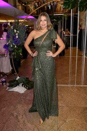 Laura Wontorra beim 41. Deutschen SportpresseBall 2023 in der Alten Oper. Frankfurt, 04.11.2023