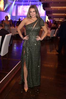 Laura Wontorra beim 41. Deutschen SportpresseBall 2023 in der Alten Oper. Frankfurt, 04.11.2023