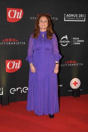 Rome, Monumental Complex of Santo Spirito in Sassia Charity Gala della Croce Roosa 2023 Rome, Monumental Complex of Santo Spirito in Sassia Charity Gala della Croce Roosa 2023 , In the photo: Sarah Ferguson Rome Italy  Copyright: xIPA ABACAx