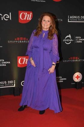 Rome, Monumental Complex of Santo Spirito in Sassia Charity Gala della Croce Roosa 2023 Rome, Monumental Complex of Santo Spirito in Sassia Charity Gala della Croce Roosa 2023 , In the photo: Sarah Ferguson Rome Italy  Copyright: xIPA ABACAx