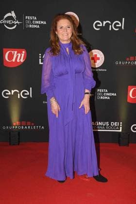 Rome, Monumental Complex of Santo Spirito in Sassia Charity Gala della Croce Roosa 2023 Rome, Monumental Complex of Santo Spirito in Sassia Charity Gala della Croce Roosa 2023 , In the photo: Sarah Ferguson Rome Italy  Copyright: xIPA ABACAx