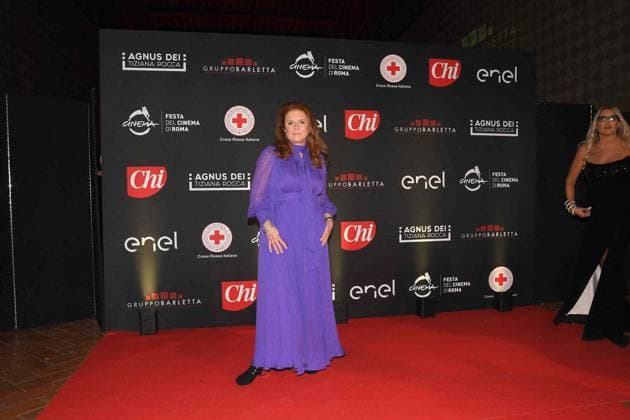 Rome, Monumental Complex of Santo Spirito in Sassia Charity Gala della Croce Roosa 2023 Rome, Monumental Complex of Santo Spirito in Sassia Charity Gala della Croce Roosa 2023 , In the photo: Sarah Ferguson Rome Italy  Copyright: xIPA ABACAx