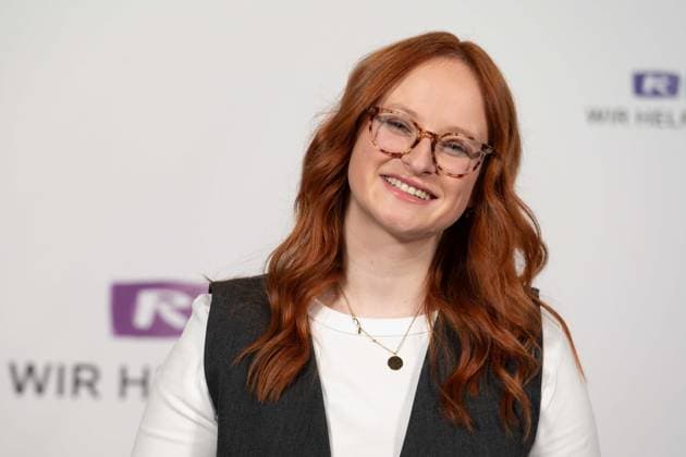 Johanna MUESSIGER, Müssiger, Moderatorin, Portraet, Porträt, Portrait, Angeschnittenes Einzelbild, Einzelmotiv, 28. RTL Spendenmarathon Wir helfen Kindern , Fernsehen, 16.-17.11.2023.