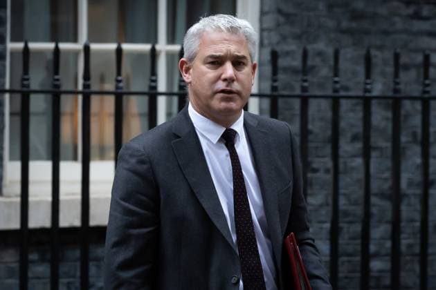 November 14, 2023, London, United Kingdom: Steve Barclay leaves a cabinet meeting in Downing Street, London. Yesterday Prime Minister Rishi Sunak conducted a surprise reshuffle of his cabinet, sacking Suella Braverman as Home Secretary and handing a peerage to former premier David Cameron who makes a shock return as Foreign Secretary. London United Kingdom - ZUMAs197 20231114_aaa_s197_418 Copyright: xTejasxSandhux