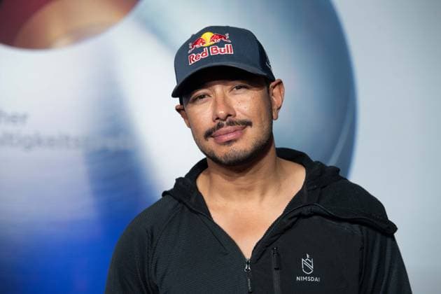 Nirmal PURJA, Bergsteiger, Roter Teppich, Red Carpet Show, Ankunft, arrival, Verleihung Deutscher Nachhaltigkeitspreis in Duesseldorf am 24.11.2023.